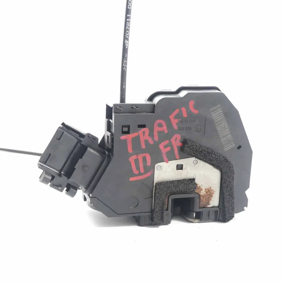 Door Lock Front Right O/S Latch to Renault Trafic 3 Vauxhall Vivaro B with Part number 805021691R Renault Trafic 3 Vauxhall Vivaro B Door Lock Front Right O/S Latch - SKU rhd-805021691R - Part number 805021691R