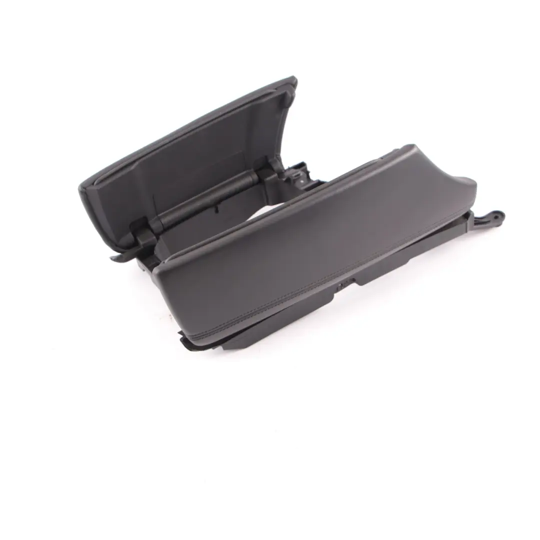 Front Armrest BMW F10 M5 Middle Arm Rest Storage Tray Leather Merino Black to with Part number 8050269 Front Armrest BMW F10 M5 Middle Arm Rest Storage Tray Leather Merino Black - SKU rhd-8050269 - Part number 8050269