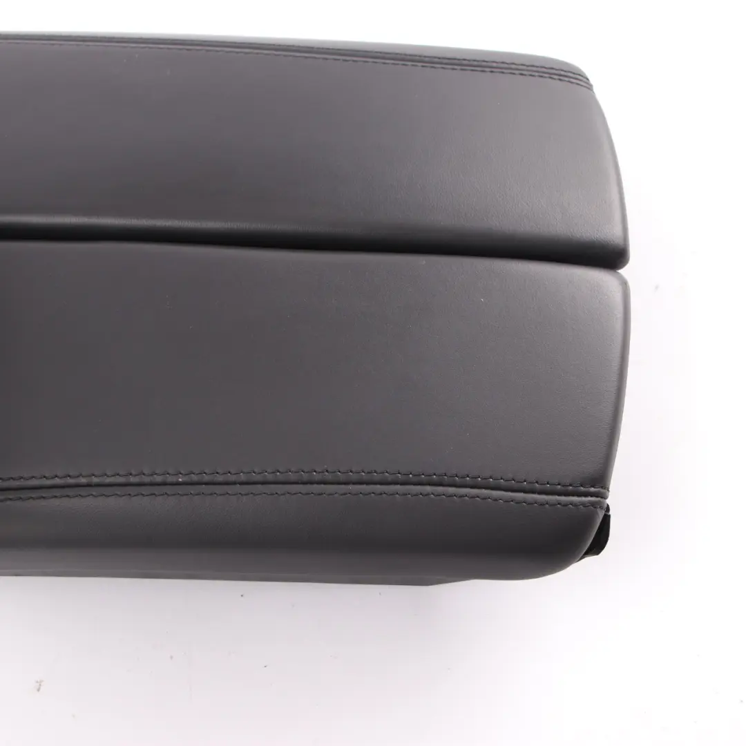 Front Armrest BMW F10 M5 Middle Arm Rest Storage Tray Leather Merino Black to with Part number 8050269 Front Armrest BMW F10 M5 Middle Arm Rest Storage Tray Leather Merino Black - SKU rhd-8050269 - Part number 8050269