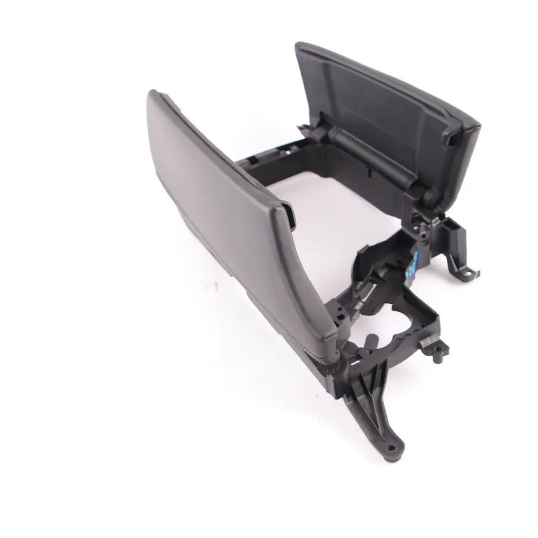 Front Armrest BMW F10 M5 Middle Arm Rest Storage Tray Leather Merino Black to with Part number 8050269 Front Armrest BMW F10 M5 Middle Arm Rest Storage Tray Leather Merino Black - SKU rhd-8050269 - Part number 8050269