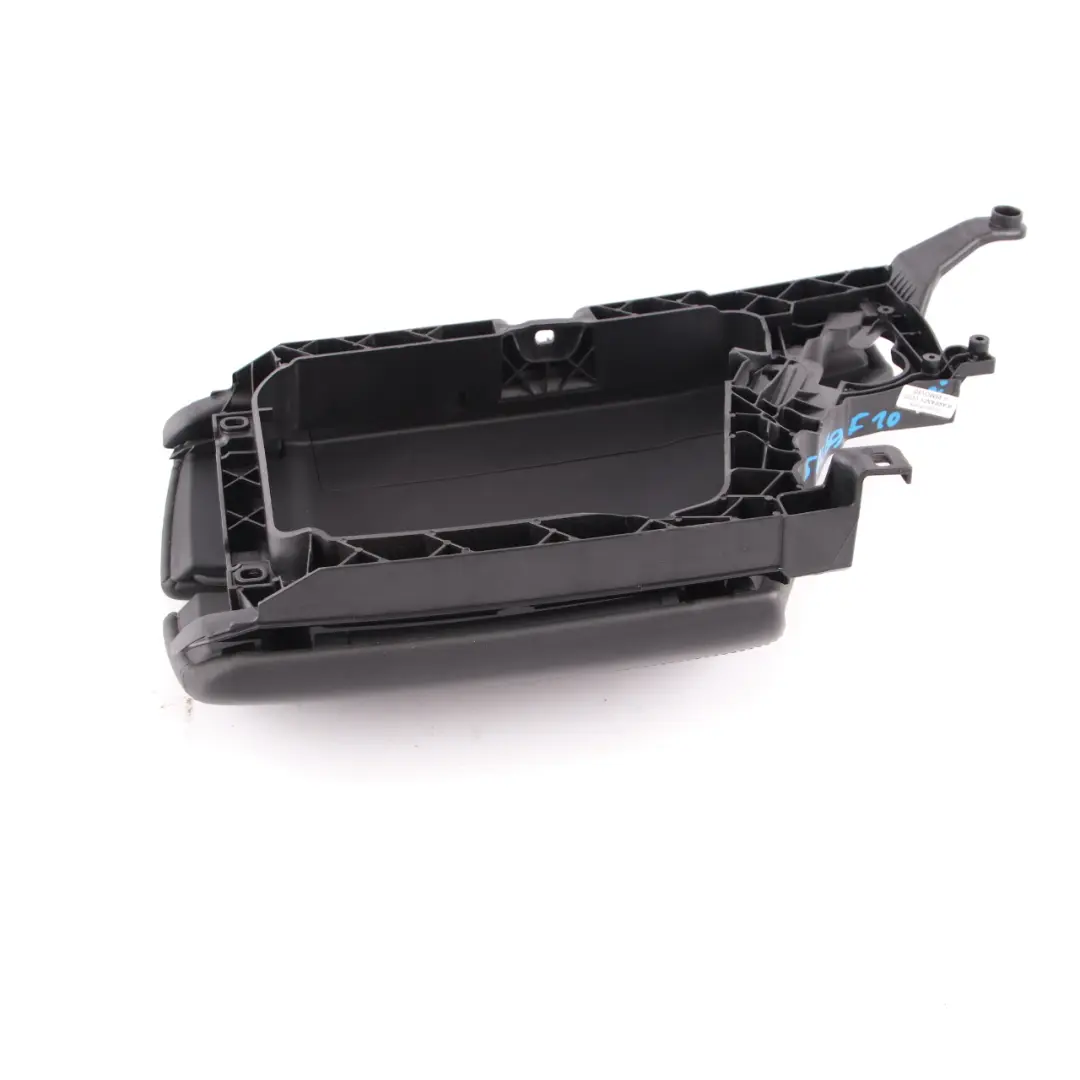 Front Armrest BMW F10 M5 Middle Arm Rest Storage Tray Leather Merino Black to with Part number 8050269 Front Armrest BMW F10 M5 Middle Arm Rest Storage Tray Leather Merino Black - SKU rhd-8050269 - Part number 8050269