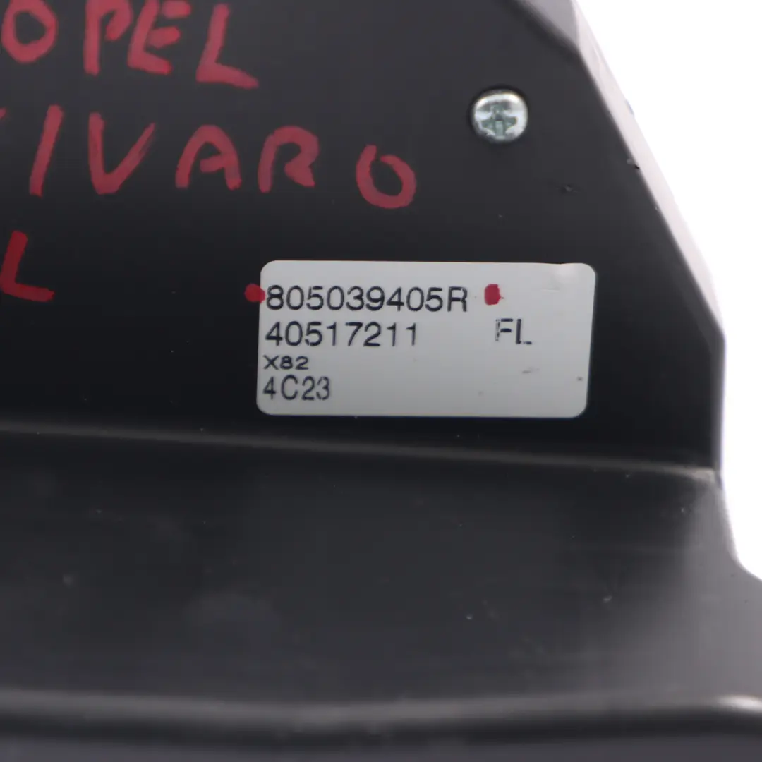 Door Lock Renault Trafic 3 Vauxhall Vivaro B Front Left N/S Latch to with Part number 805039405R Door Lock Renault Trafic 3 Vauxhall Vivaro B Front Left N/S Latch - SKU rhd-805039405R - Part number 805039405R