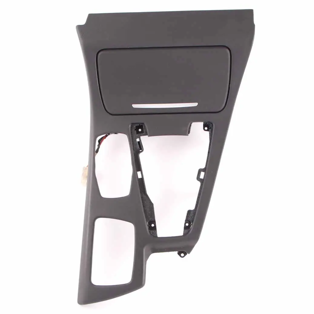 Front Center Console Cover Tray Storage Cup Holder Black to BMW F10 M5 with Part number 8050684 BMW F10 M5 Front Center Console Cover Tray Storage Cup Holder Black - SKU rhd-8050684 - Part number 8050684
