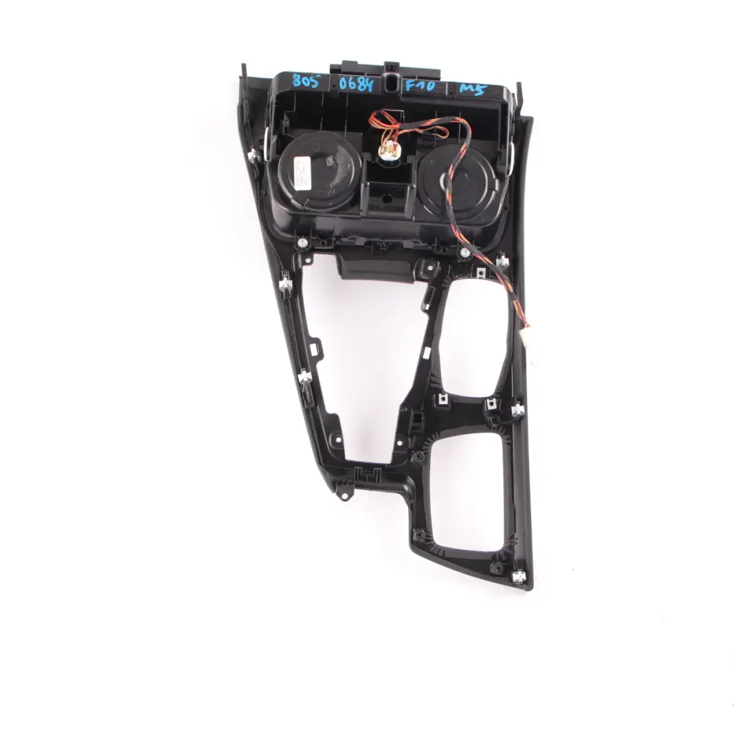 Front Center Console Cover Tray Storage Cup Holder Black to BMW F10 M5 with Part number 8050684 BMW F10 M5 Front Center Console Cover Tray Storage Cup Holder Black - SKU rhd-8050684 - Part number 8050684