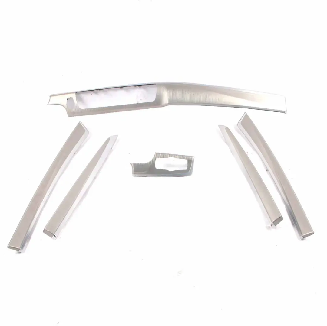 BMW F10 M5 Dashboard Strip Trims Dash Cover Panel Set Perlglanz Chrom - SKU rhd-8051336-1 - Part number 8051336