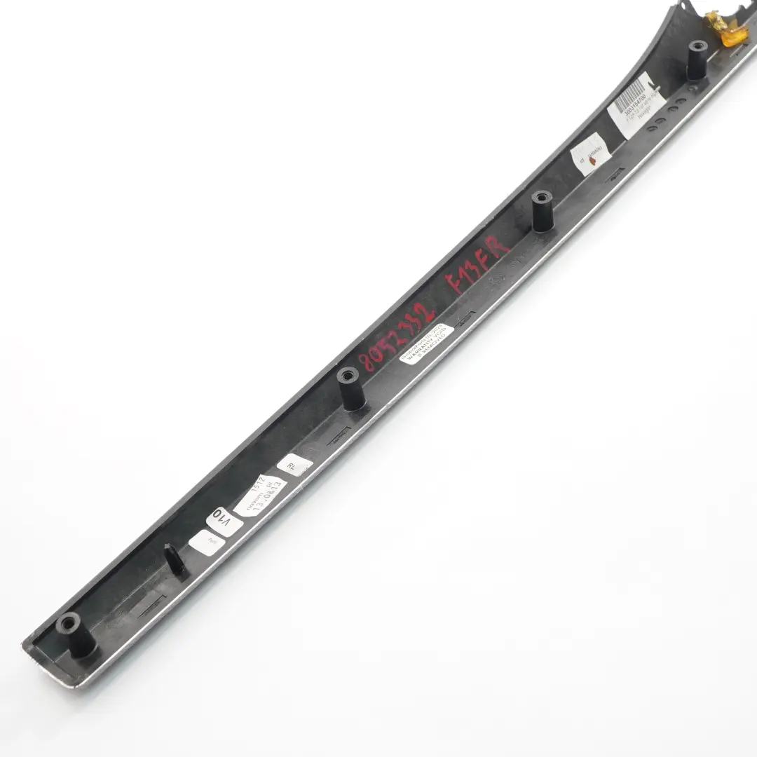  Door Strip BMW F12 F13 Front Right O/S Interior Decor Trim Panel Alu Hexagon - SKU rhd-8052332 - Part number 8052332