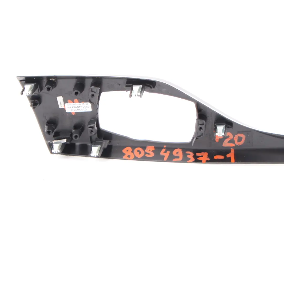  Centre Console Cover BMW F20 F21 1 Interior Trim Aluminium Hexagon - SKU rhd-8054937-1 - Part number 8054937