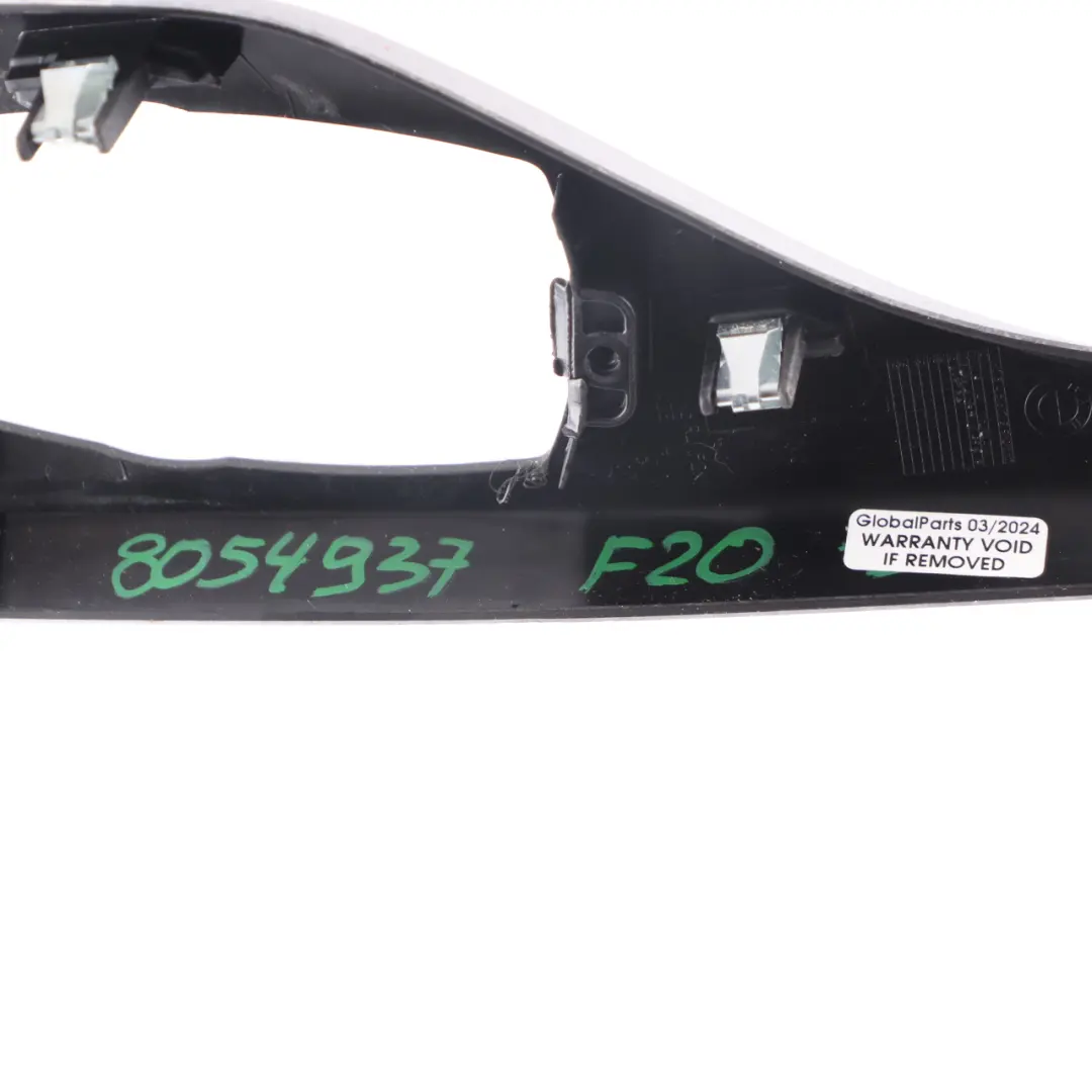 BMW F20 F21 Centre Console Cover Interior Trim Aluminium Hexagon - SKU rhd-8054937 - Part number 8054937