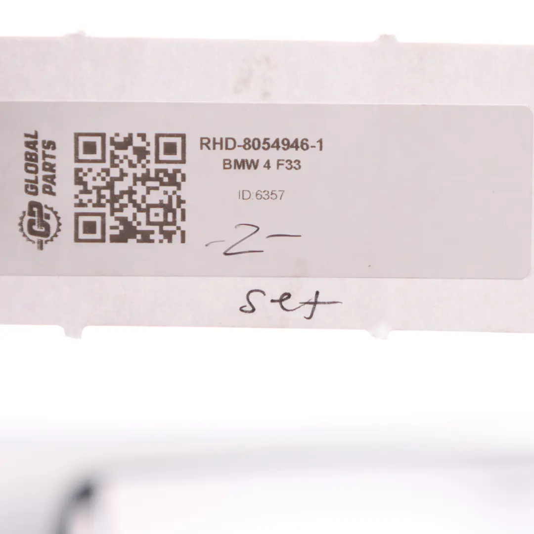 Set BMW F33 Trims Panel Centre Console Air Vent Aluminum Set to Dash with Part number 8054946 Dash Set BMW F33 Trims Panel Centre Console Air Vent Aluminum Set - SKU RHD-8054946-1 - Part number 8054946