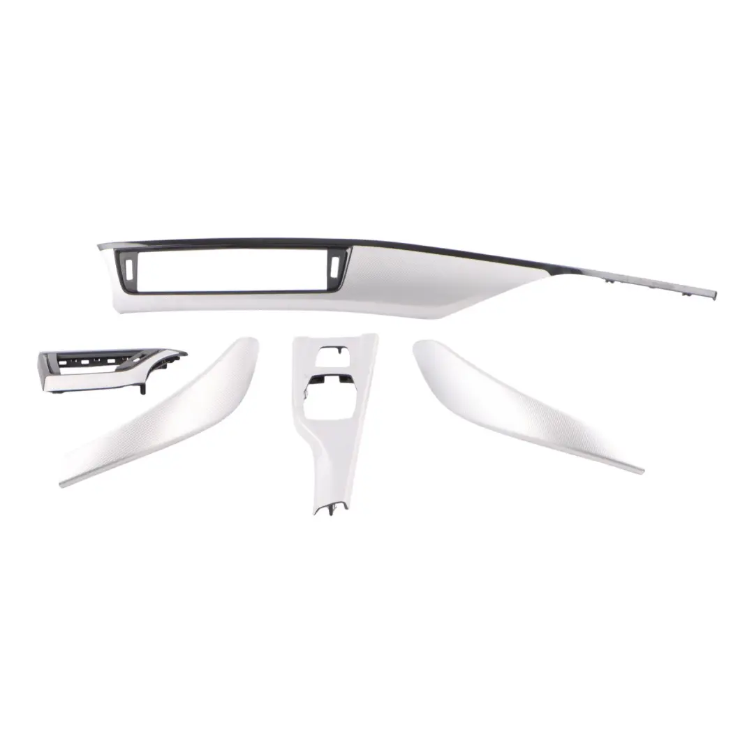 Set BMW F33 Trims Panel Centre Console Air Vent Aluminum Set to Dash with Part number 8054946 Dash Set BMW F33 Trims Panel Centre Console Air Vent Aluminum Set - SKU RHD-8054946-1 - Part number 8054946