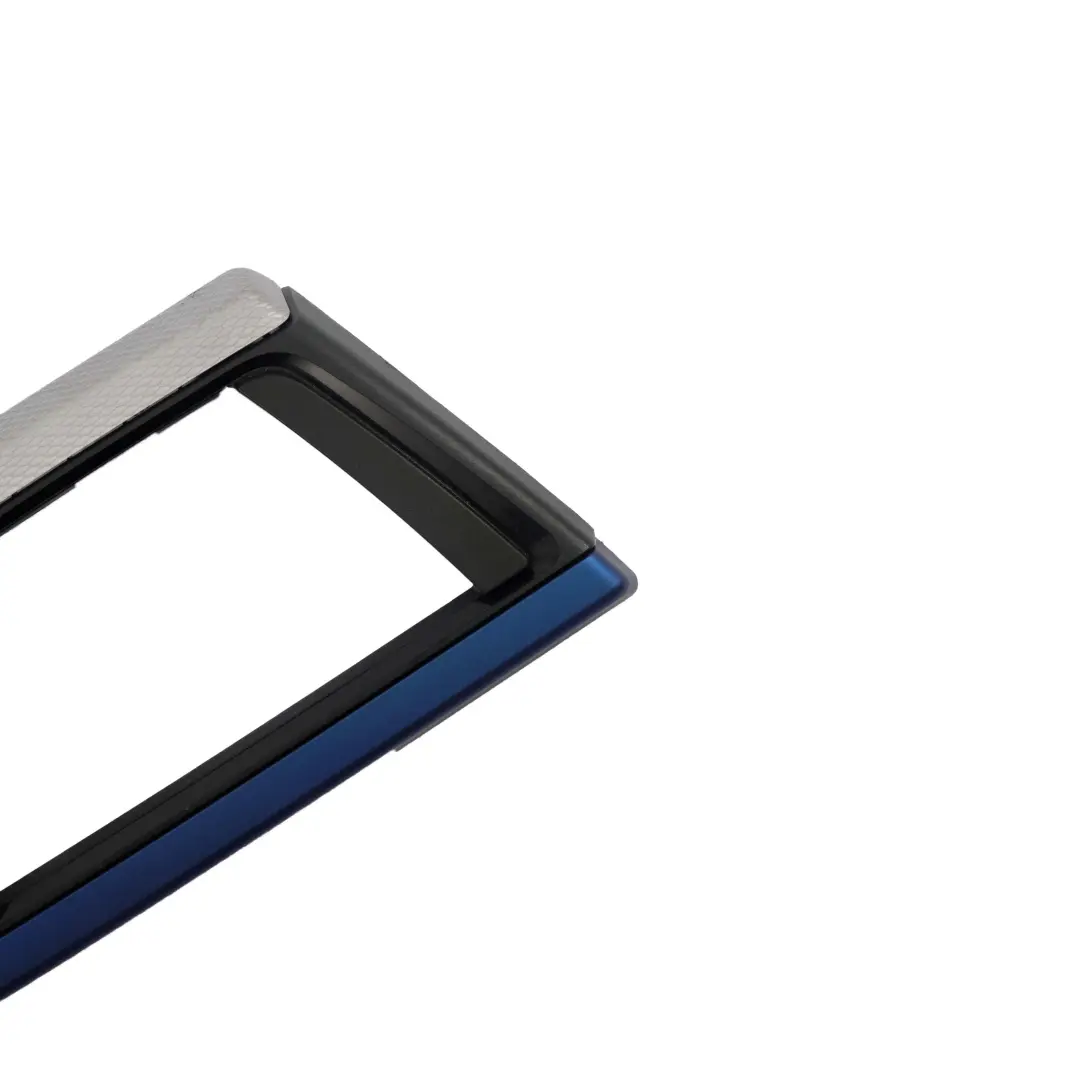 Trim I-panel Dashboard Dash Cover Hexagonal Alu Blue Matt Driver to BMW F30 F31 F32 with Part number 8054951 BMW F30 F31 F32 Trim I-panel Dashboard Dash Cover Hexagonal Alu Blue Matt Driver - SKU rhd-8054951 - Part number 8054951