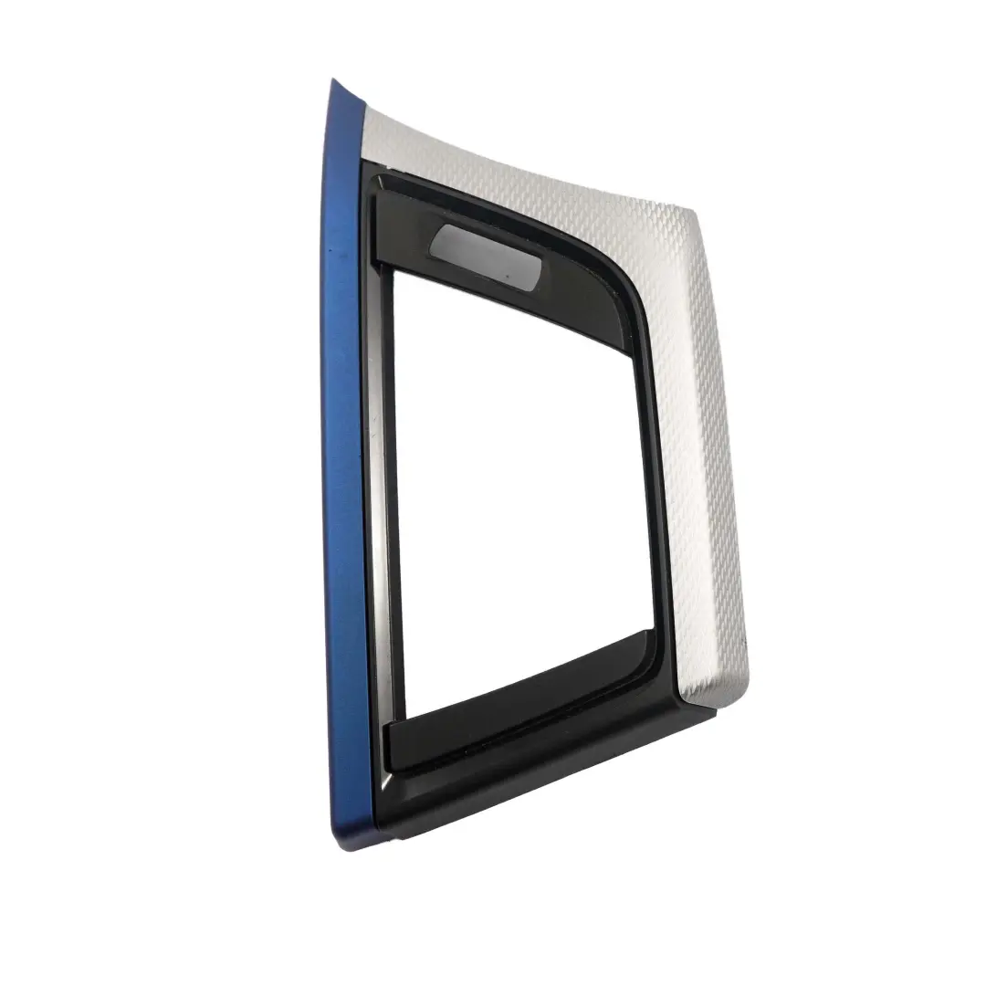 Trim I-panel Dashboard Dash Cover Hexagonal Alu Blue Matt Driver to BMW F30 F31 F32 with Part number 8054951 BMW F30 F31 F32 Trim I-panel Dashboard Dash Cover Hexagonal Alu Blue Matt Driver - SKU rhd-8054951 - Part number 8054951