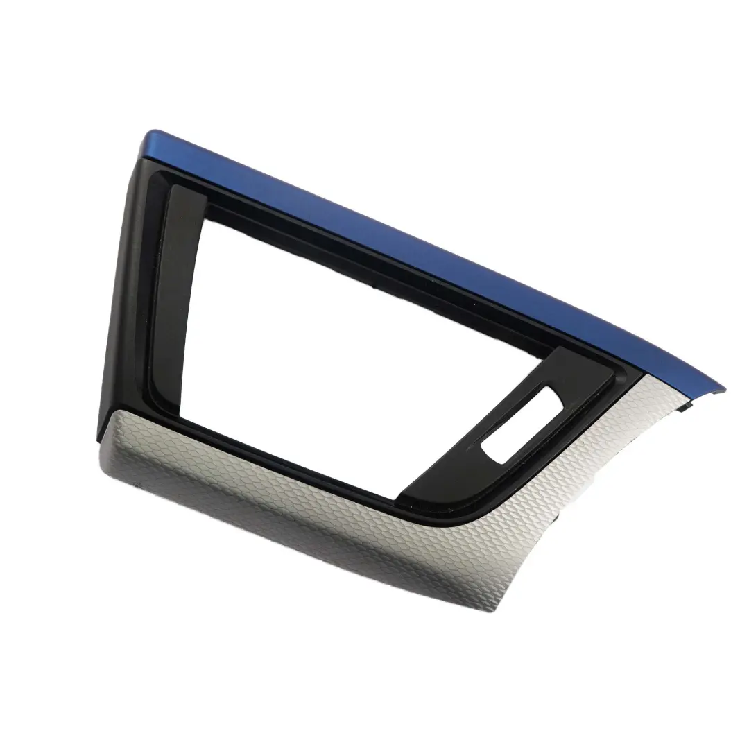 BMW F30 F31 F32 Trim I-panel Dashboard Dash Cover Hexagonal Alu Blue Matt Driver - SKU rhd-8054951 - Part number 8054951