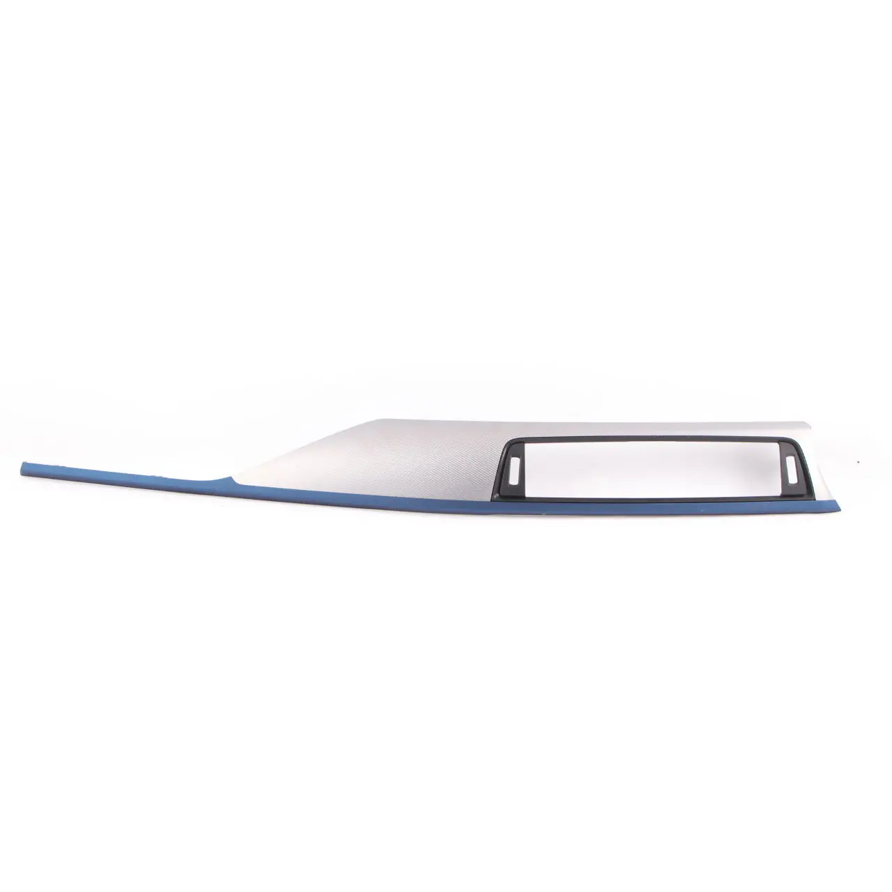 Dashboard Trim BMW F30 F31 F32 1 Panel Cover Hexagonal Alu Blue Matt Passenger
