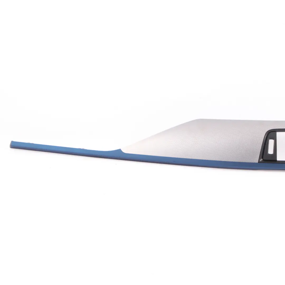  Dashboard Trim BMW F30 F31 F32 1 Panel Cover Hexagonal Alu Blue Matt Passenger - SKU rhd-8054952-1 - Part number 8054952