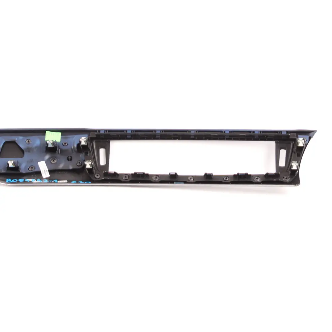  Dashboard Trim BMW F30 F31 F32 1 Panel Cover Hexagonal Alu Blue Matt Passenger - SKU rhd-8054952-1 - Part number 8054952