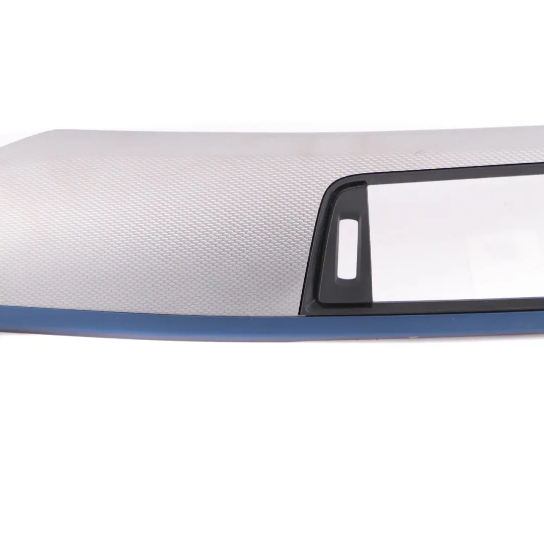 Dashboard Trim BMW F30 F31 F32 1 Panel Cover Hexagonal Alu Blue Matt Passenger to with Part number 8054952 Dashboard Trim BMW F30 F31 F32 1 Panel Cover Hexagonal Alu Blue Matt Passenger - SKU rhd-8054952-1 - Part number 8054952