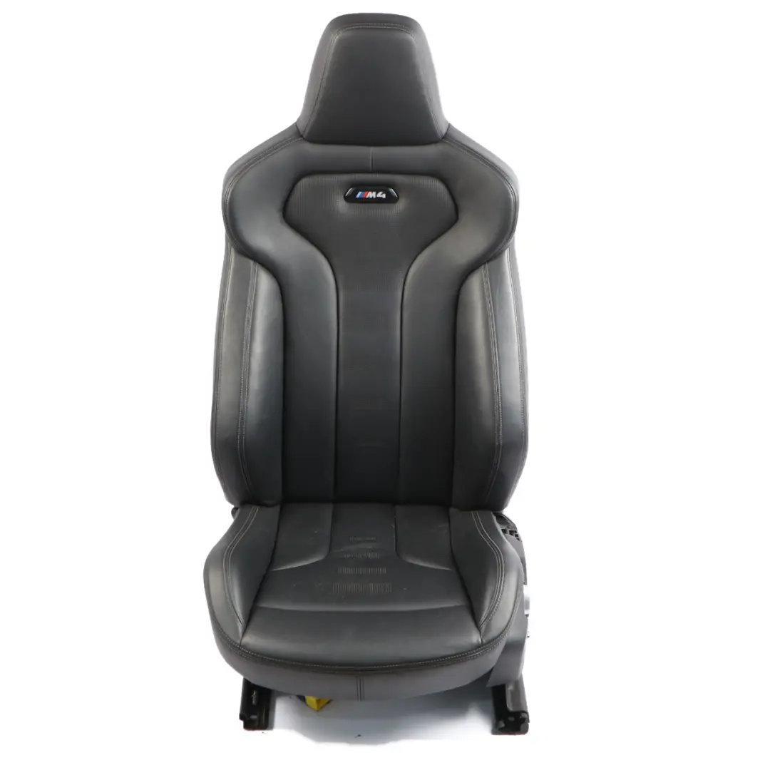 BMW F82 M4 M Sport Heated Front Left N/S Black Leather Seat Memory Electric - SKU rhd-8058277 - Part number 8058277