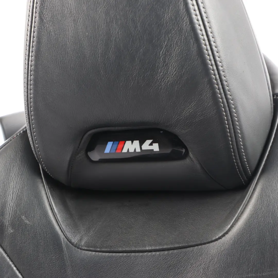  Leather Seat BMW F83 M4 M Sport Heated Front Right O/S Memory Merino Black - SKU rhd-8058344-1 - Part number 8058350