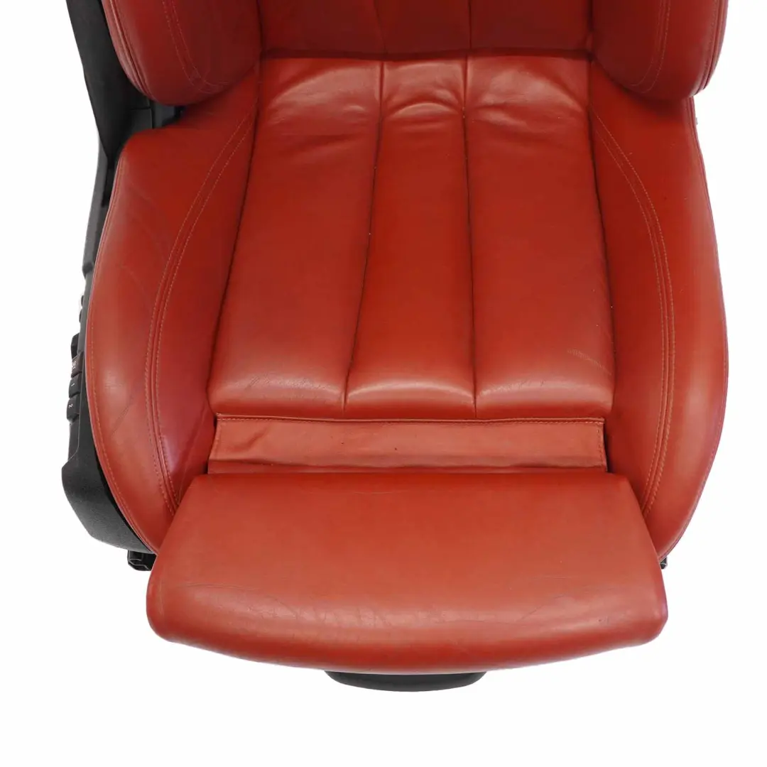 BMW F83 M4 M Sport Front Leather Seat Heated Right O/S Memory Sakhir Orange - SKU RHD-8058350-1 - Part number 8058350