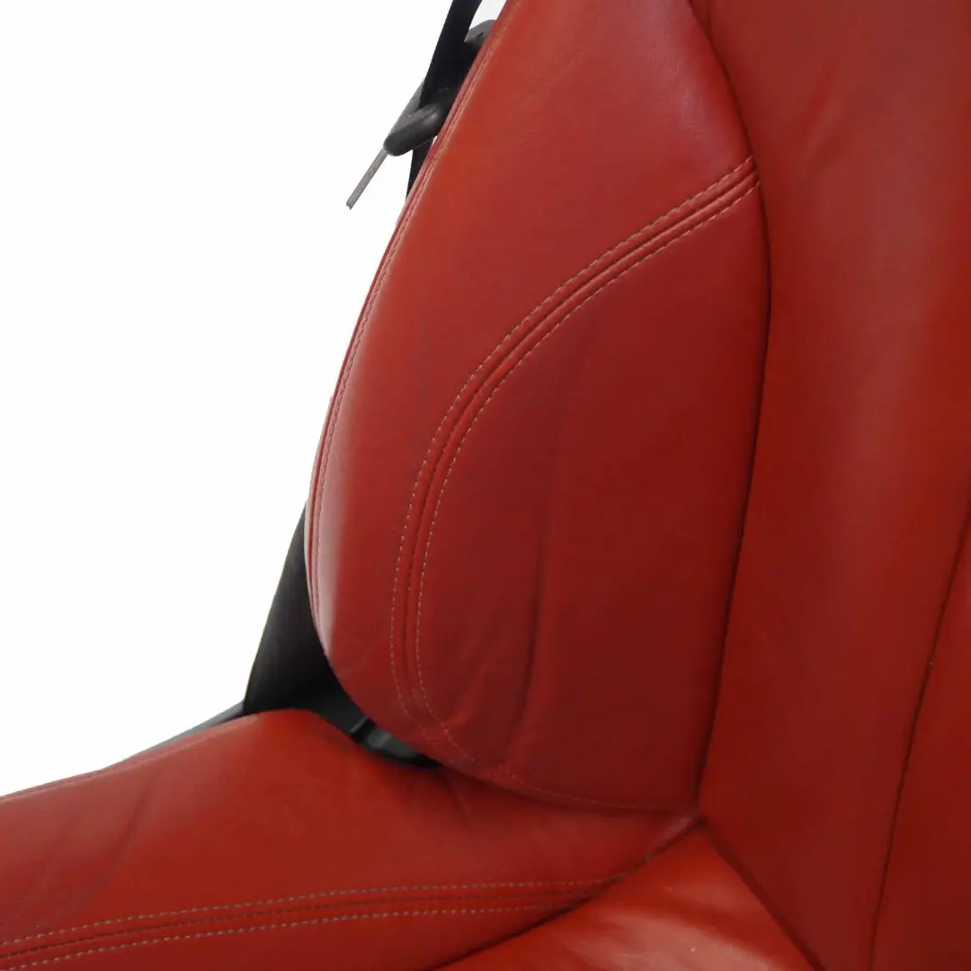 BMW F83 M4 M Sport Front Leather Seat Heated Right O/S Memory Sakhir Orange - SKU RHD-8058350-1 - Part number 8058350