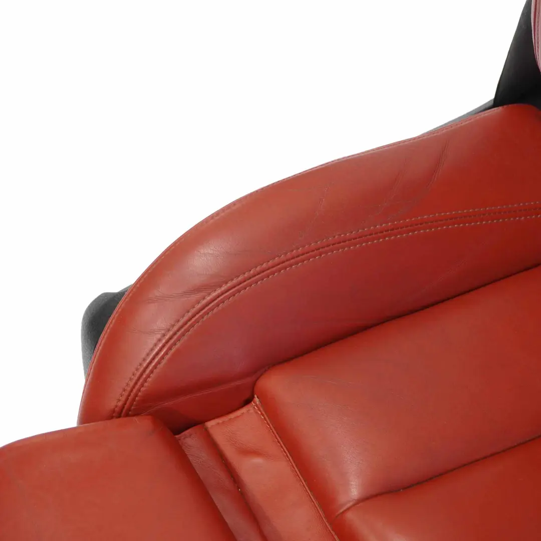 BMW F83 M4 M Sport Front Leather Seat Heated Right O/S Memory Sakhir Orange - SKU RHD-8058350-1 - Part number 8058350