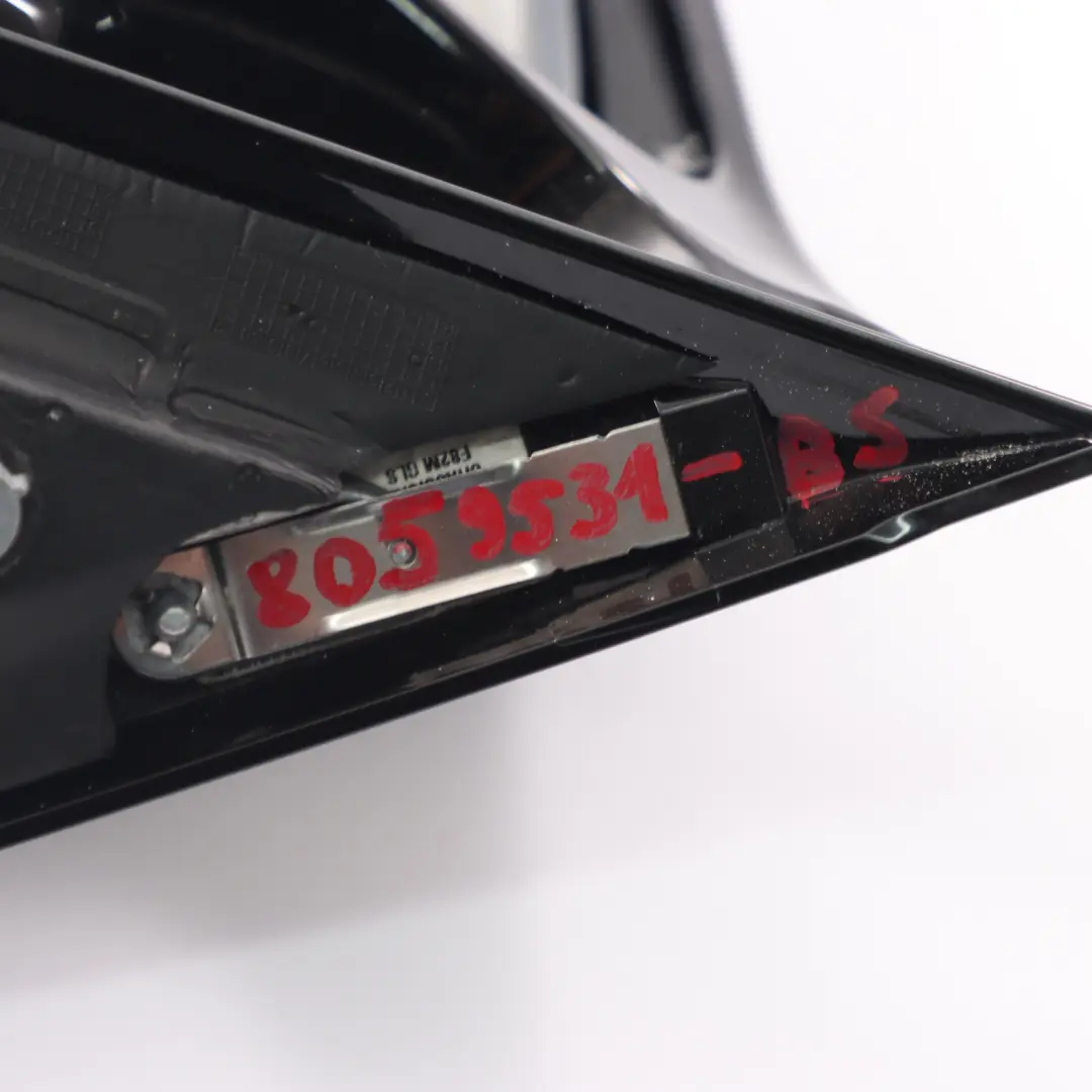  Wing Mirror BMW F32 F33 F82 M4 High Gloss Heated Left N/S Black Sapphire 475 - SKU rhd-8059531-BS - Part number 8059531