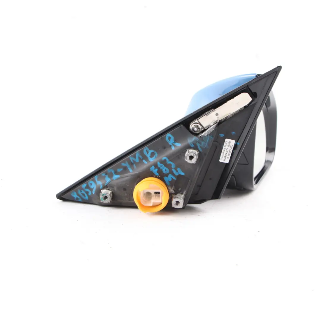 Wing Mirror BMW F32 F33 F82 M4 High Gloss Auto Dip Right O/S Yas Marina Blue B68 to with Part number 8059532 Wing Mirror BMW F32 F33 F82 M4 High Gloss Auto Dip Right O/S Yas Marina Blue B68 - SKU rhd-8059532-YMB - Part number 8059532
