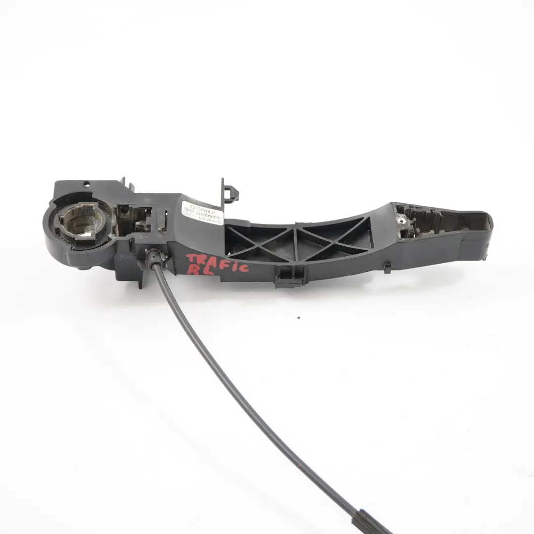 Door Handle Base Renault Trafic 3 Vivaro B Rear Left N/S Bracket to with Part number 806079208R Door Handle Base Renault Trafic 3 Vivaro B Rear Left N/S Bracket - SKU rhd-806079208R-1 - Part number 806079208R