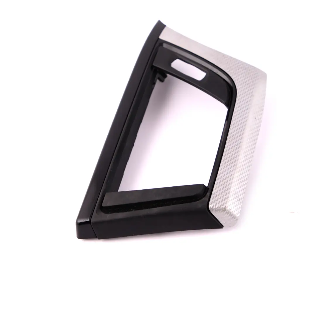 BMW F30 F31 F33 Trim I-panel Dashboard Cover Hexagonal Aluminium Black Gloss - SKU rhd-8064255 - Part number 8064255