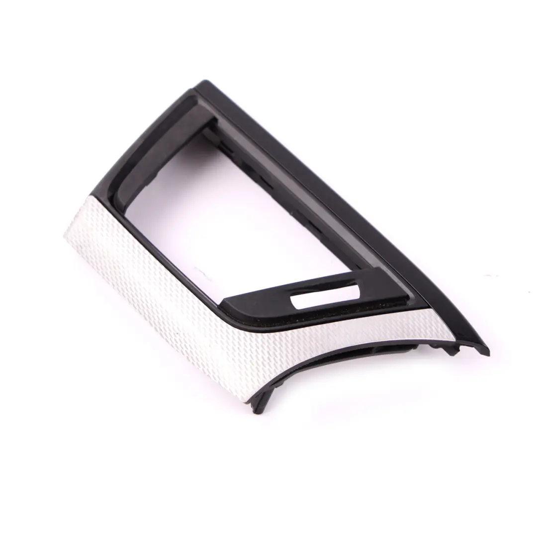 Trim I-panel Dashboard Cover Hexagonal Aluminium Black Gloss to BMW F30 F31 F33 with Part number 8064255 BMW F30 F31 F33 Trim I-panel Dashboard Cover Hexagonal Aluminium Black Gloss - SKU rhd-8064255 - Part number 8064255