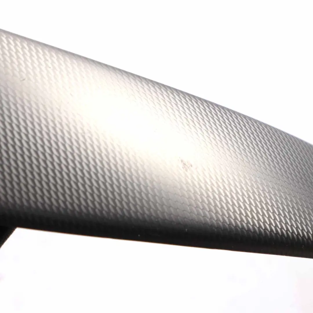 BMW F30 F31 Set Trim Dashboard Dash Cover Strip Hexagonal Aluminium Black Gloss - SKU rhd-8064256-1 - Part number 8064256