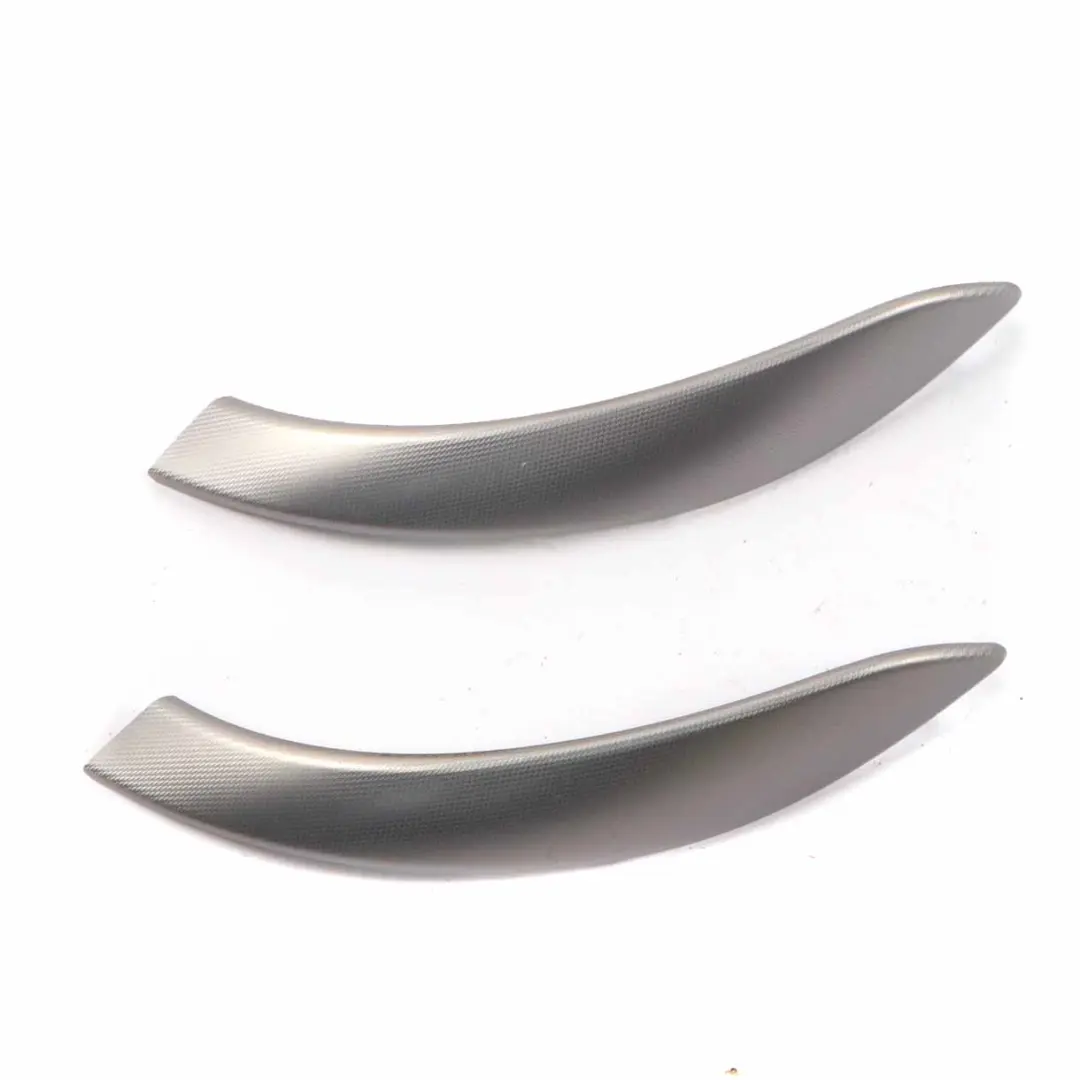 BMW F30 F31 Set Trim Dashboard Dash Cover Strip Hexagonal Aluminium Black Gloss - SKU rhd-8064256-1 - Part number 8064256