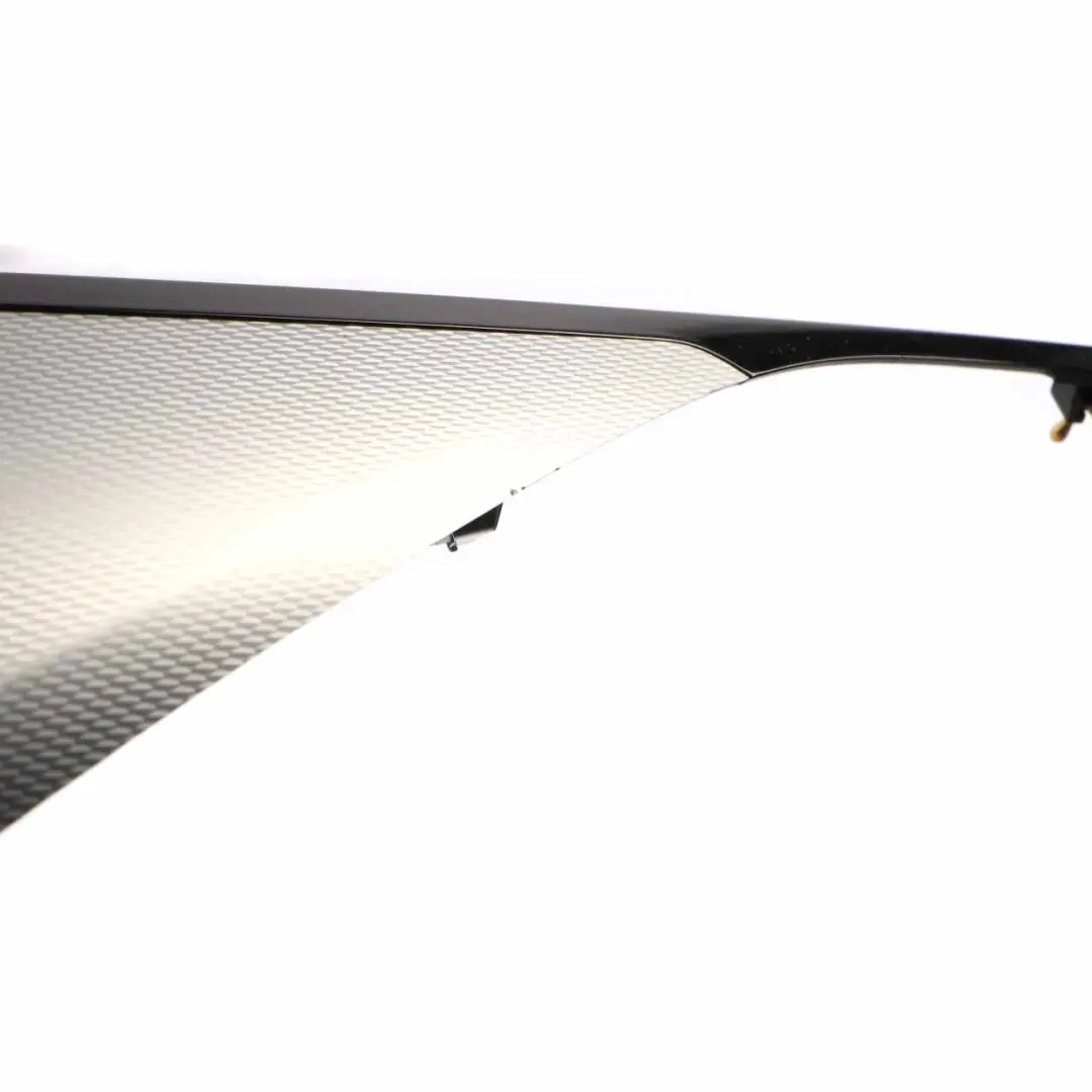 Set Trim Dashboard Dash Cover Strip Hexagonal Aluminium Black Gloss to BMW F30 F31 with Part number 8064256 BMW F30 F31 Set Trim Dashboard Dash Cover Strip Hexagonal Aluminium Black Gloss - SKU rhd-8064256-1 - Part number 8064256