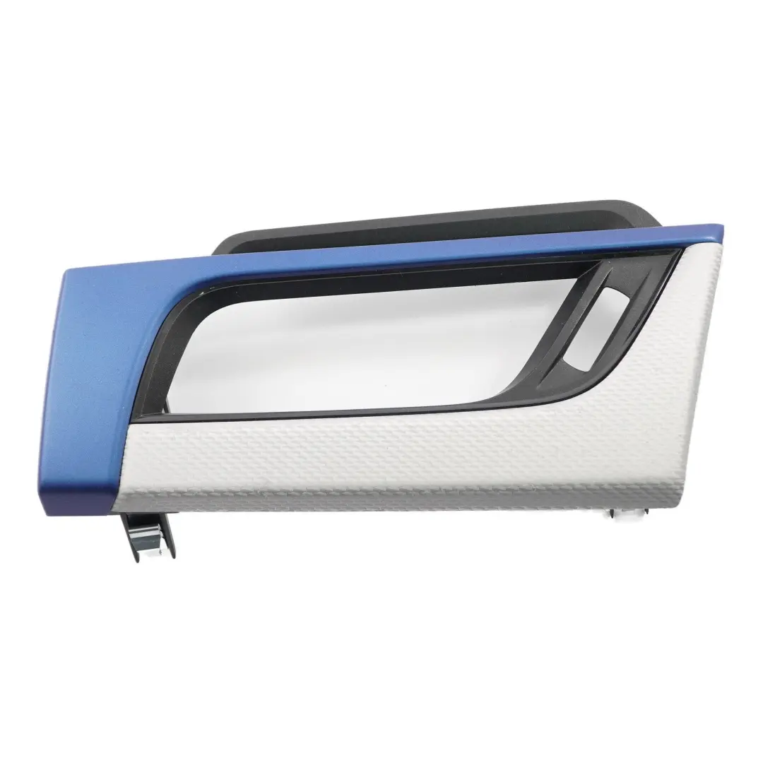 Dashboard Trim Cover Panel Driver Side Hexagon Alu Blue to BMW X1 F48 with Part number 8064737 BMW X1 F48 Dashboard Trim Cover Panel Driver Side Hexagon Alu Blue - SKU rhd-8064737 - Part number 8064737