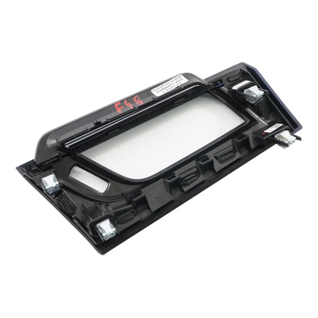 Dashboard Trim Cover Panel Driver Side Hexagon Alu Blue to BMW X1 F48 with Part number 8064737 BMW X1 F48 Dashboard Trim Cover Panel Driver Side Hexagon Alu Blue - SKU rhd-8064737 - Part number 8064737