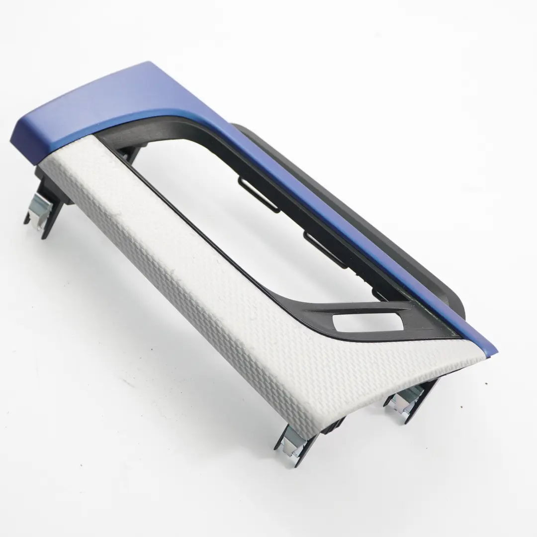 Dashboard Trim Cover Panel Driver Side Hexagon Alu Blue to BMW X1 F48 with Part number 8064737 BMW X1 F48 Dashboard Trim Cover Panel Driver Side Hexagon Alu Blue - SKU rhd-8064737 - Part number 8064737