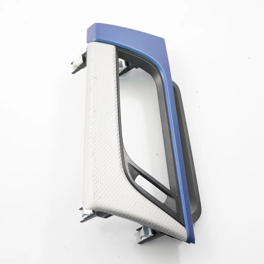 Dashboard Trim Cover Panel Driver Side Hexagon Alu Blue to BMW X1 F48 with Part number 8064737 BMW X1 F48 Dashboard Trim Cover Panel Driver Side Hexagon Alu Blue - SKU rhd-8064737 - Part number 8064737