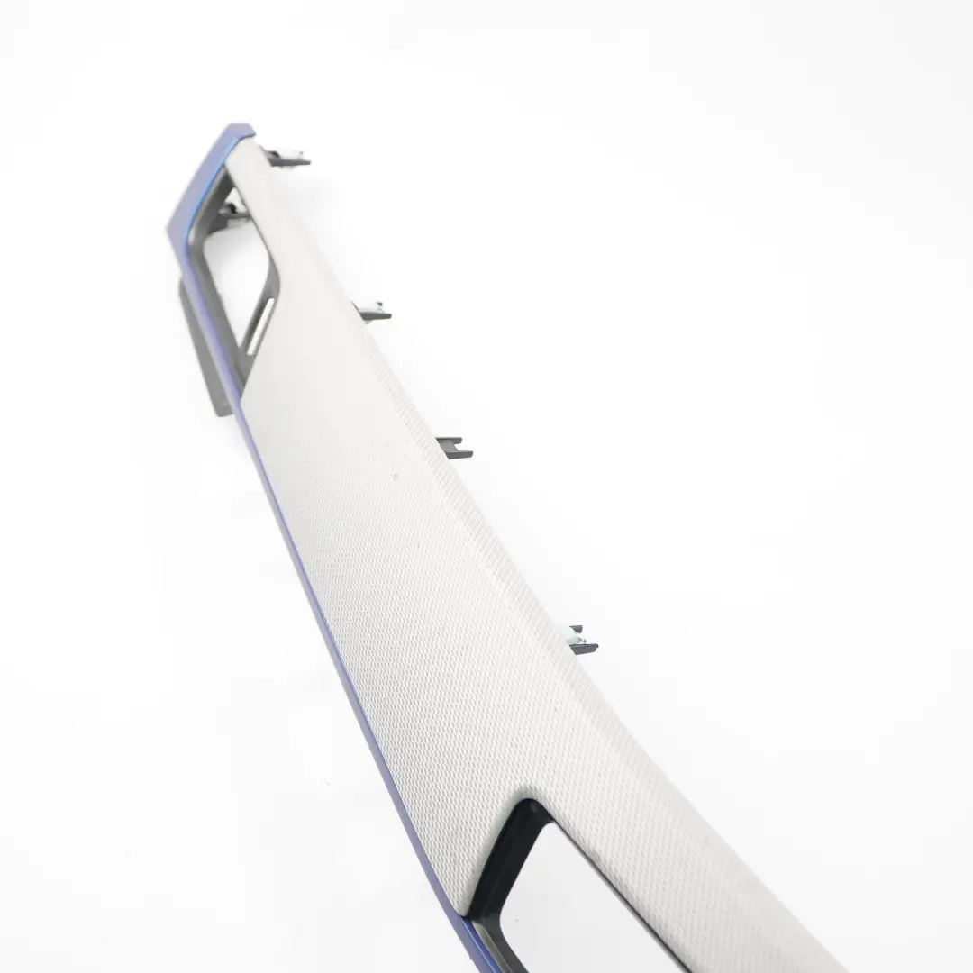 BMW X1 F48 Dashboard Trim Cover Panel Passenger Side Hexagon Alu Blue - SKU rhd-8064757 - Part number 8064757