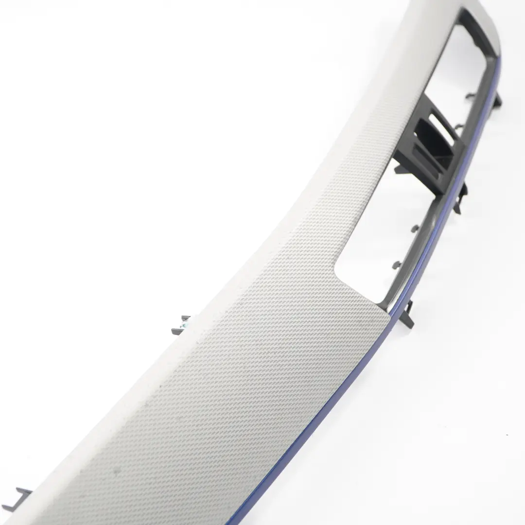 Dashboard Trim Cover Panel Passenger Side Hexagon Alu Blue to BMW X1 F48 with Part number 8064757 BMW X1 F48 Dashboard Trim Cover Panel Passenger Side Hexagon Alu Blue - SKU rhd-8064757 - Part number 8064757