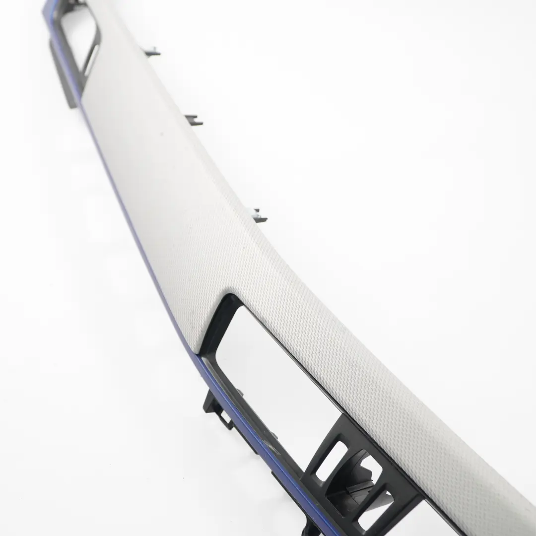 Dashboard Trim Cover Panel Passenger Side Hexagon Alu Blue to BMW X1 F48 with Part number 8064757 BMW X1 F48 Dashboard Trim Cover Panel Passenger Side Hexagon Alu Blue - SKU rhd-8064757 - Part number 8064757