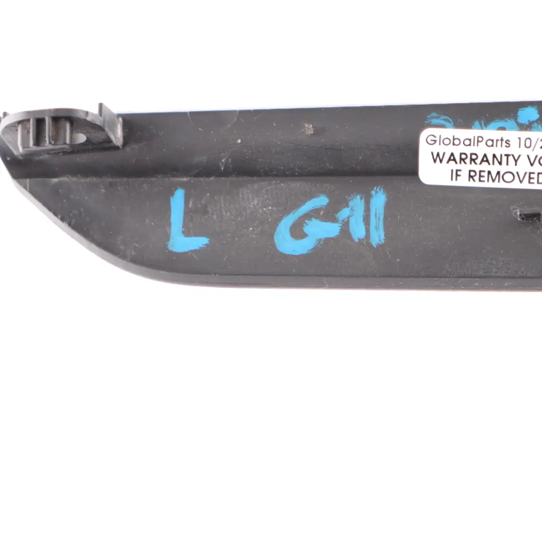 Centre Console Strip BMW G11 G12 Trim Left N/S Cover Fine Wood Black to with Part number 8066683 Centre Console Strip BMW G11 G12 Trim Left N/S Cover Fine Wood Black - SKU rhd-8066683 - Part number 8066683