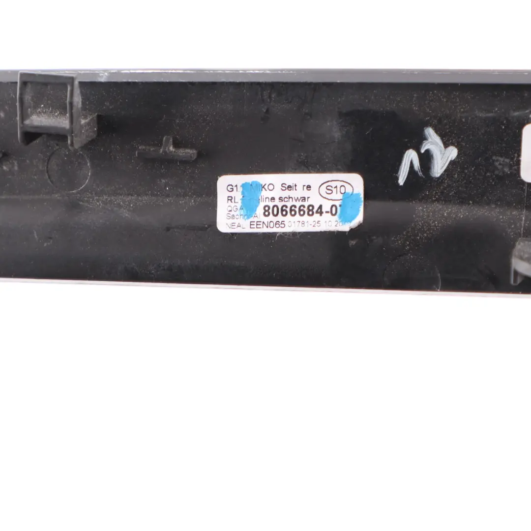 Centre Console Strip BMW G11 G12 Trim Right O/S Cover Fine Wood Black to with Part number 8066684 Centre Console Strip BMW G11 G12 Trim Right O/S Cover Fine Wood Black - SKU rhd-8066684 - Part number 8066684