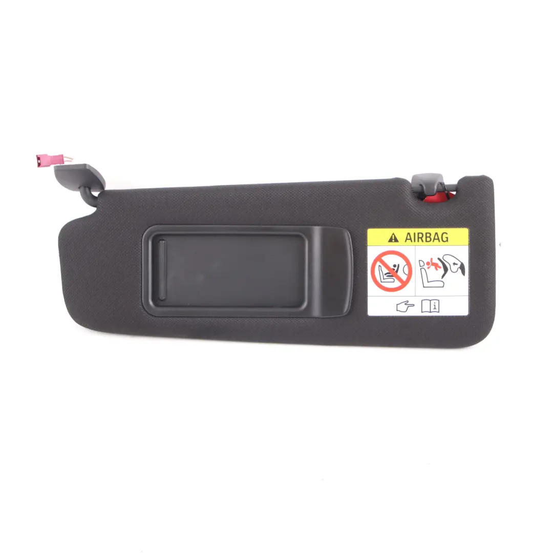  Sun Visor BMW F10 F11 LCI Sunvisor Cover Mirror Anthracite Left N/S - SKU rhd-8067099 - Part number 8067099