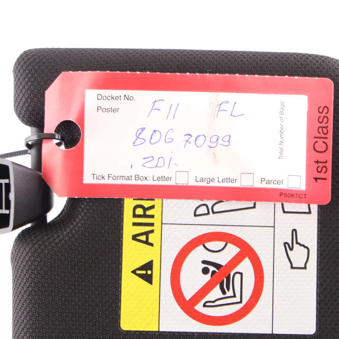 Sun Visor BMW F10 F11 LCI Sunvisor Cover Mirror Anthracite Left N/S to with Part number 8067099 Sun Visor BMW F10 F11 LCI Sunvisor Cover Mirror Anthracite Left N/S - SKU rhd-8067099 - Part number 8067099