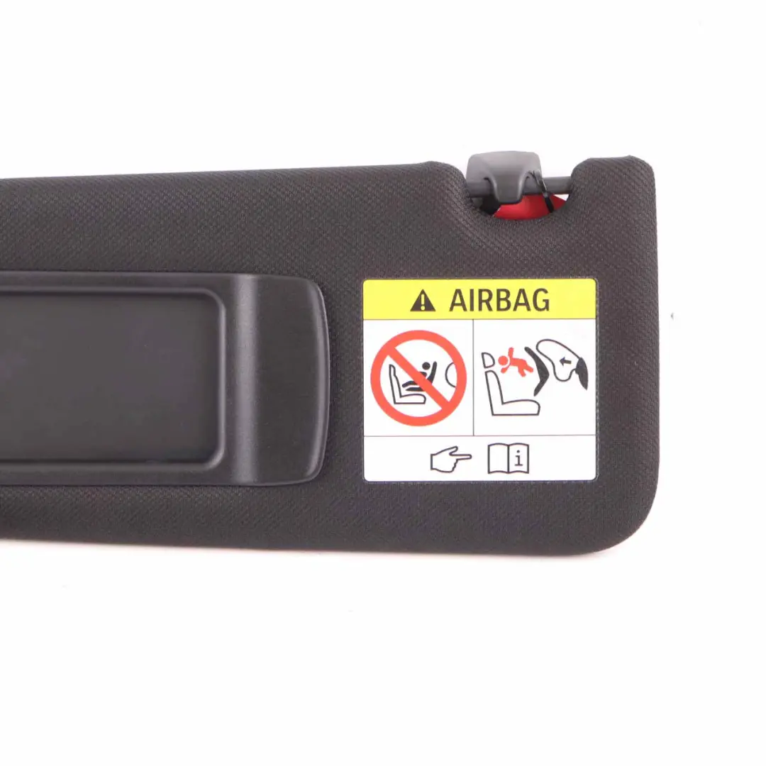  Sun Visor BMW F10 F11 LCI Sunvisor Cover Mirror Anthracite Left N/S - SKU rhd-8067099 - Part number 8067099