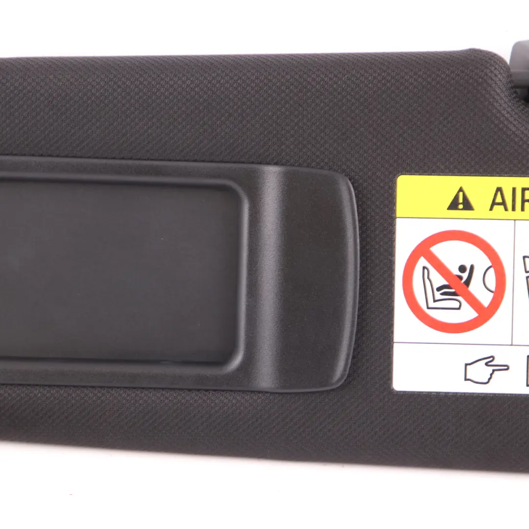  Sun Visor BMW F10 F11 LCI Sunvisor Cover Mirror Anthracite Left N/S - SKU rhd-8067099 - Part number 8067099