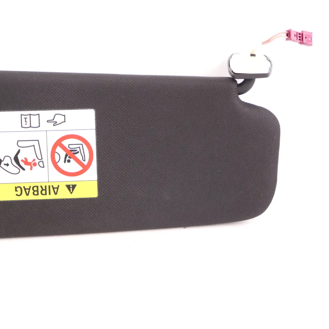  Sun Visor BMW F10 F11 LCI Sunvisor Cover Mirror Anthracite Left N/S - SKU rhd-8067099 - Part number 8067099