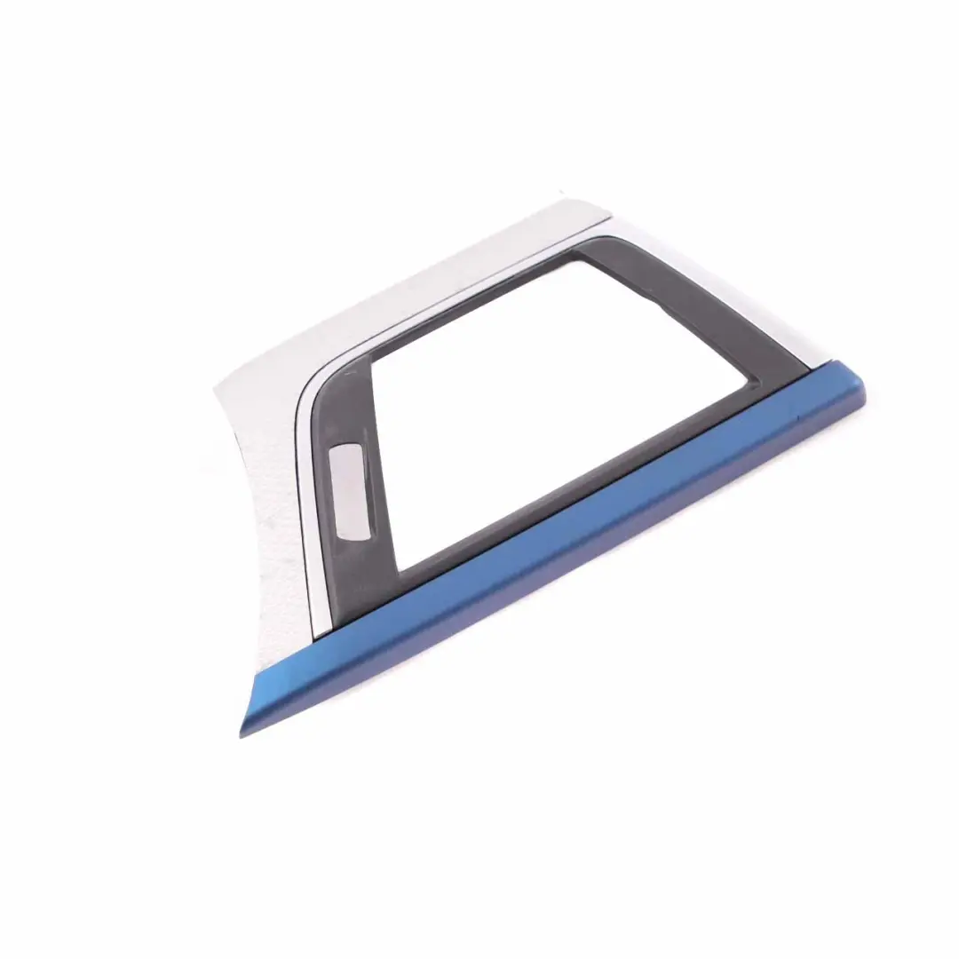 Driver Side Dash Cover Trim Panel Hexagonal Alu Blue Matt to BMW 3 F30 F31 LCI with Part number 8068620 BMW 3 F30 F31 LCI Driver Side Dash Cover Trim Panel Hexagonal Alu Blue Matt - SKU rhd-8068620 - Part number 8068620