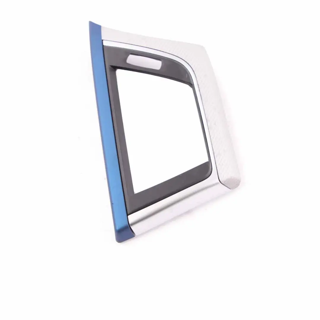 Driver Side Dash Cover Trim Panel Hexagonal Alu Blue Matt to BMW 3 F30 F31 LCI with Part number 8068620 BMW 3 F30 F31 LCI Driver Side Dash Cover Trim Panel Hexagonal Alu Blue Matt - SKU rhd-8068620 - Part number 8068620